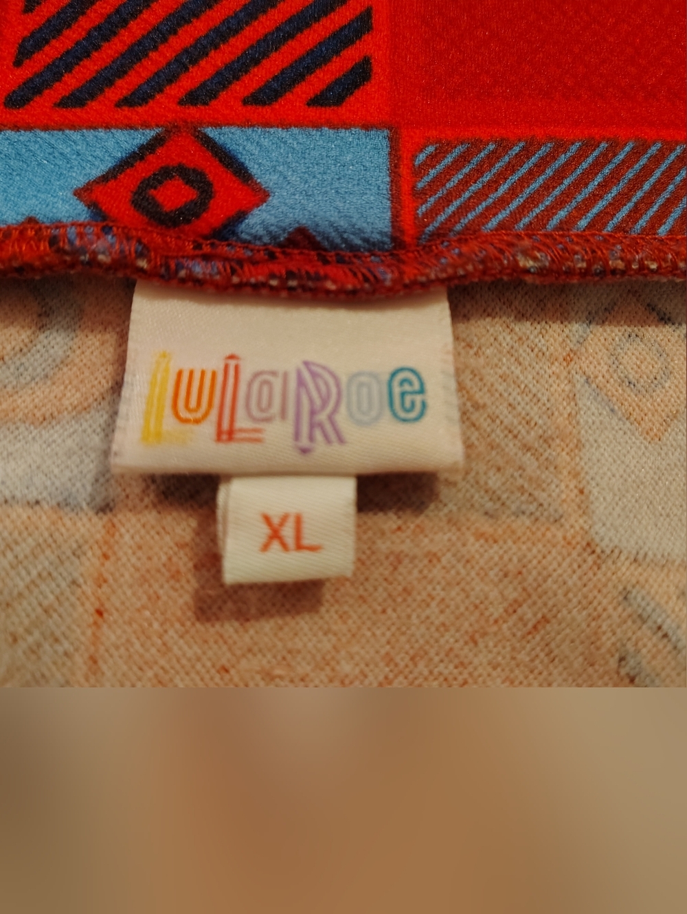 LuLaRoe Pencil Skirt size L - Picture 5 of 6
